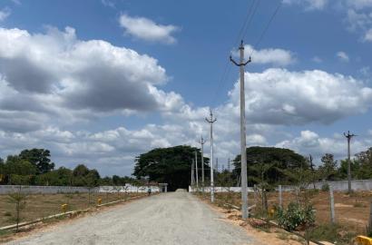 AP RERA-approved layout, Aero Connect premium open plots,Aero Connect Bhogapuram highway facing plots for sale