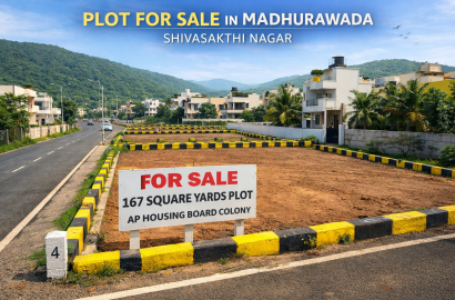 Plots In Madhurawada, Residential plots in Shivasakthi Nagar, Madhurawada open plots for sale