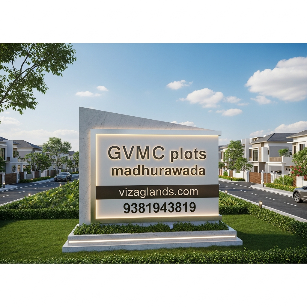 Open plots for sale in Madhurawada, GVMC layout plots in Visakhapatnam,