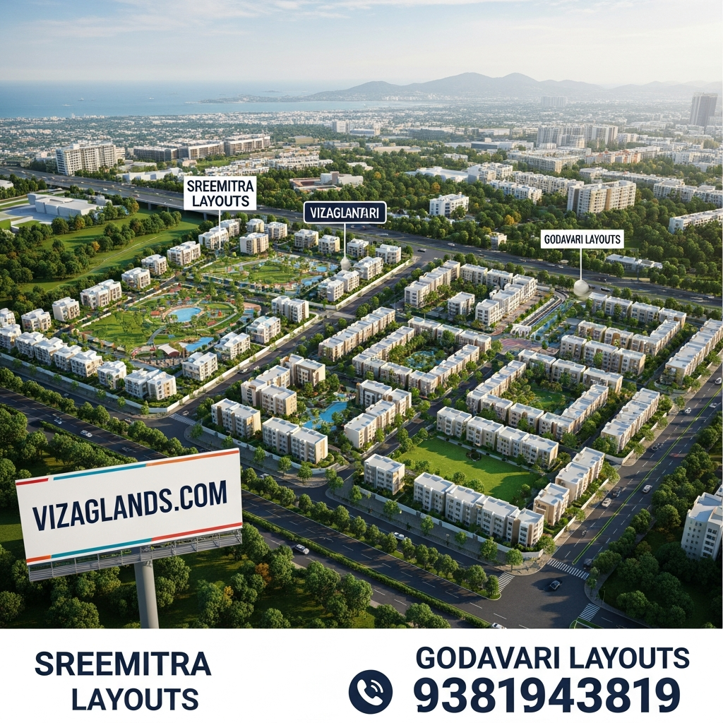 Residential plots in Sontyam, S R Puram plots for sale, Vizag, Simhachalam Sontyam real estate plots