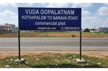 Commercial plots for sale in Narava, Vizag, VMRDA approved commercial plots Narava, Commercial land near Gopalapatnam