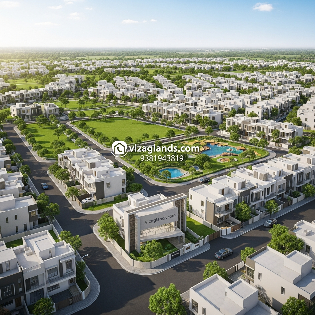 Residential plots in Sontyam, S R Puram plots for sale, Vizag, Simhachalam Sontyam real estate plots