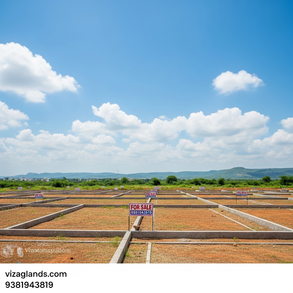 Plots In Madhurawada, Residential plots in Shivasakthi Nagar, Madhurawada open plots for sale
