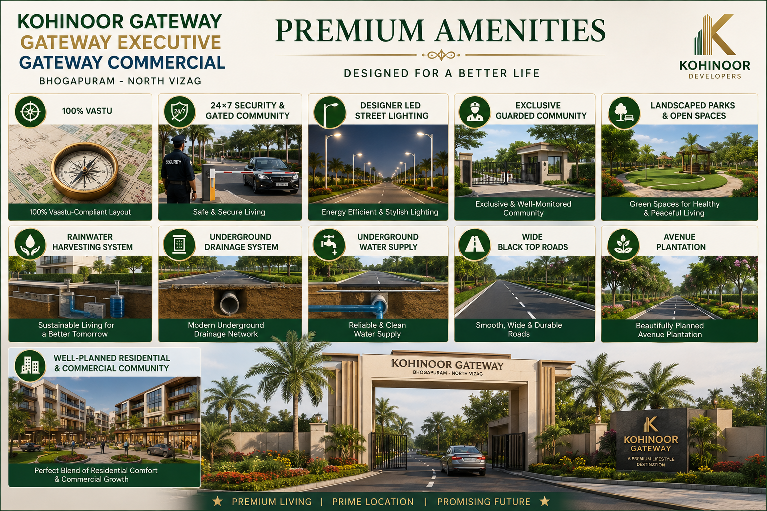 RESIDENTIAL PLOTS IN BHOGAPURAM, OPEN PLOTS IN BHOGAPURAM