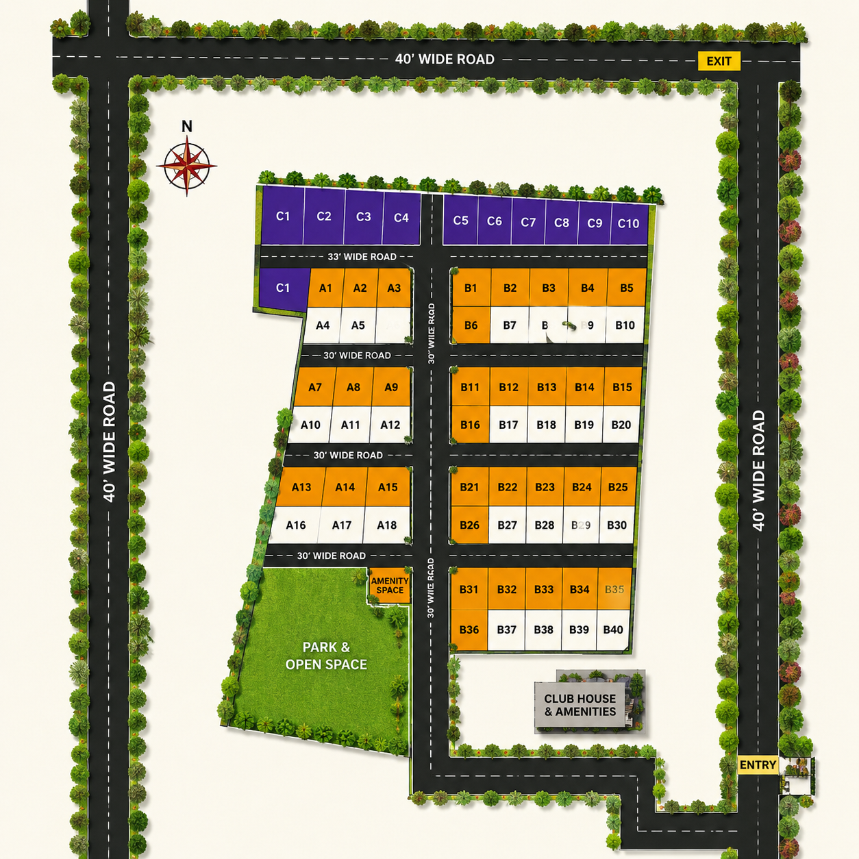 RESIDENTIAL PLOTS IN BHOGAPURAM, OPEN PLOTS IN BHOGAPURAM