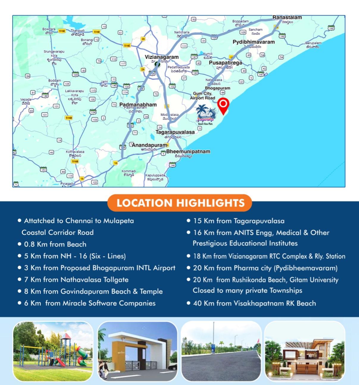 LUXURY BEACH VIEW PLOTS IN VIZAG.  OCEAN VIEW PLOTS IN BHOGAPURAM  BEACH SIDE PLOTS IN BHOGAPURAM