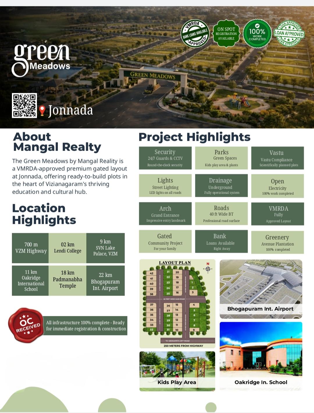 VMRDA PLOTS IN JONNADA, HIGHWAY FACING PLOTS IN VIZIANAGARAM, OPEN PLOTS IN JONNADA