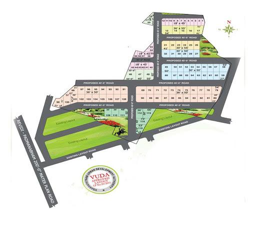 PLOTS IN TAGARAPUVALASA,GATED COMMUNITY PLOTS IN TAGARAPUVALASA