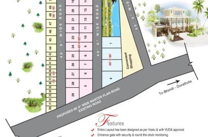 NANDANAVANAM I  Plots for sale in Vellanki Village  Residential plots near Dora Thota