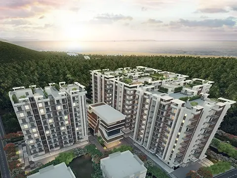 3BHK FLATS IN YENDADA, 3BHK FLATS FOR SALE AT YENDADA, GATED COMMUNITY FLATS AT YENDADA