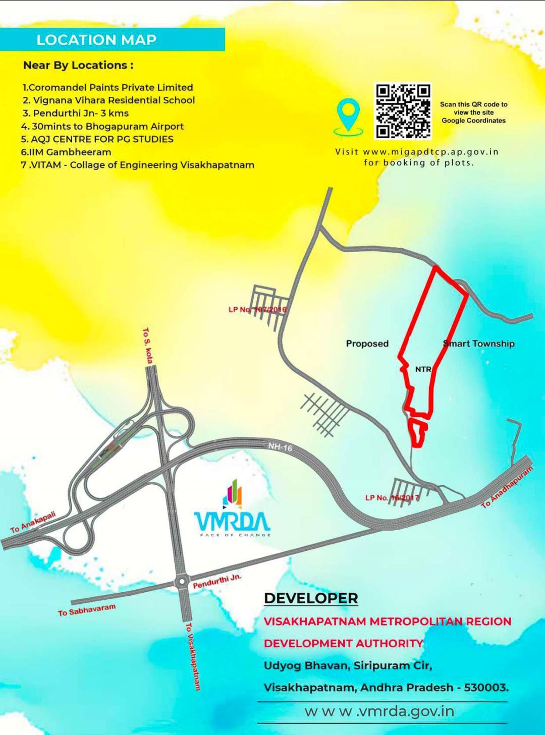 VUDA PLOTS IN GANDIGUNDAM, VMRDA OPEN PLOTS AT GANDIGUNDAM