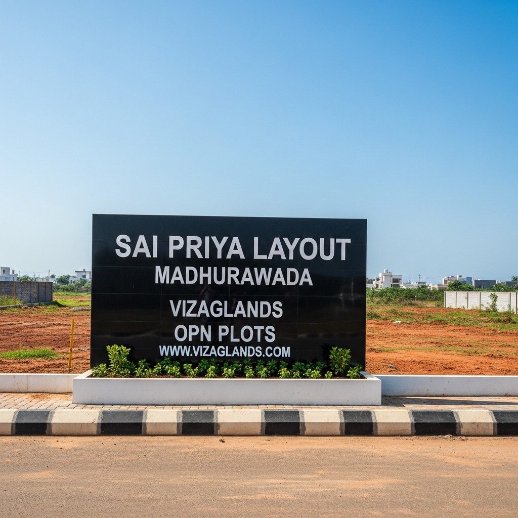 SAI PRIYA LAYOUT AT MADHURAWADA, VUDA PLOTS FOR SALE IN MADHURAWADA BUY SAI PRIYA LAYOUT PLOTS,SAI PRIYA LAYOUT–  MADHURAWADA