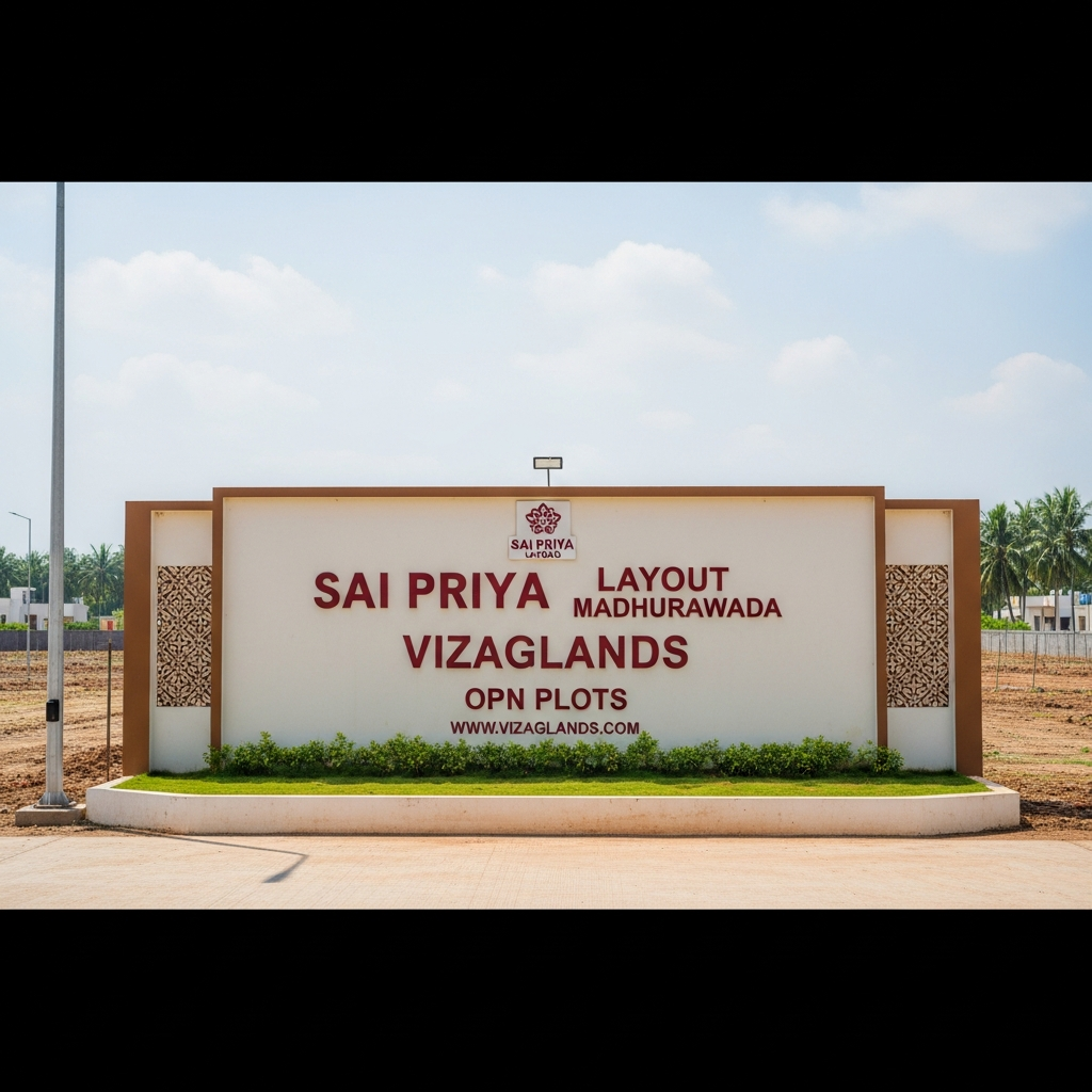 SAI PRIYA LAYOUT AT MADHURAWADA, VUDA PLOTS FOR SALE IN MADHURAWADA BUY SAI PRIYA LAYOUT PLOTS,SAI PRIYA LAYOUT–  MADHURAWADA