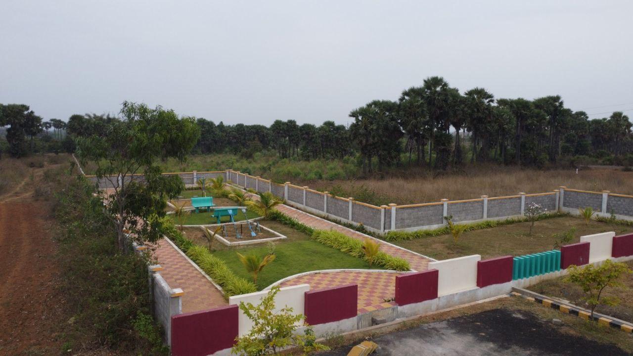 Gated community plots in Bhogapuram