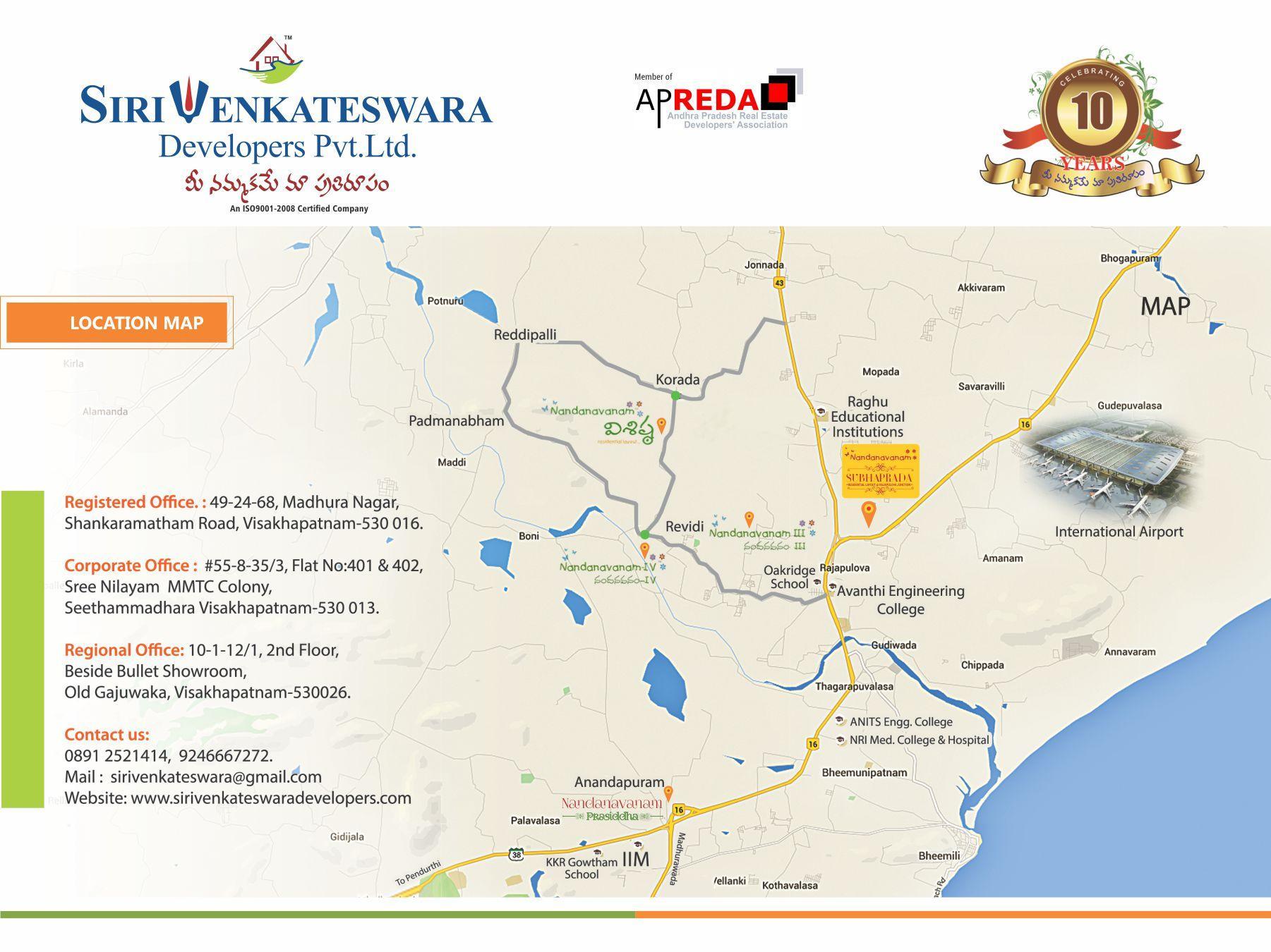 VUDA RESIDENTIAL PLOTS FOR SALE AT RAJAPULOVA, VUDA PLOTS SALE AT RAJAPULOVA