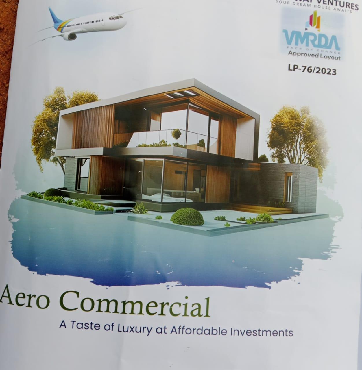 BBG AERO COMMERCIAL BHOGAPURAM commercial plots for sale near Visakhapatnam