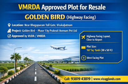 Highway facing layouts Bhogapuram,Highway facing plots Bhogapuram, Bhogapuram Highway facing plots