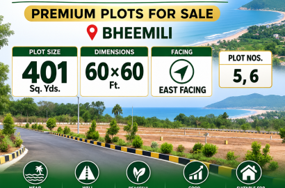 Dream Valley Layout Bheemili, Premium Plots for Sale Bheemili