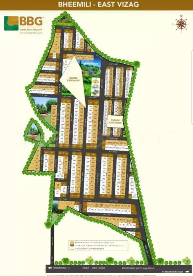 Dream Valley Layout Bheemili, Premium Plots for Sale Bheemili