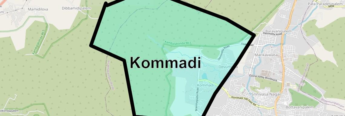 COMMERCIAL PROPERTIES IN KOMMADI, COMMERCIAL LANDS AT KOMMADI COMMERCIAL PLOTS AT KOMMADI