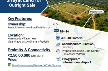 Land for sale in Anandapuram,Vizag ,Layout development lands Vizag