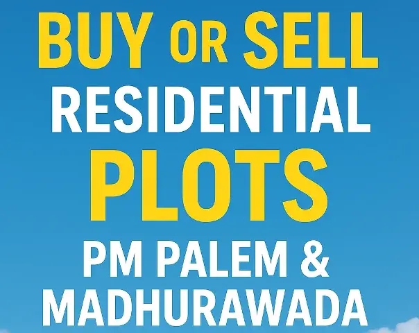 VUDA-approved plot in PM Palem Visakhapatnam | Residential plot for sale in PM Palem | OPEN PLOT FOR MADHURAWADA, PM PALEM
