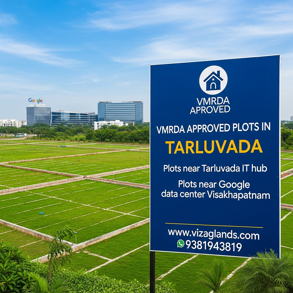 Swathi AKR AI City ,Premium Plots in Anandapuram, Plots in TARLUWADA, Anandapuram