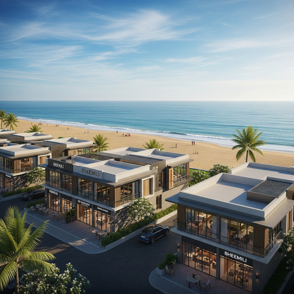 Beach Coastal  Corridor Plots In Bhogapuram, Beach/Sea View Facing Plots Bhogapuram,