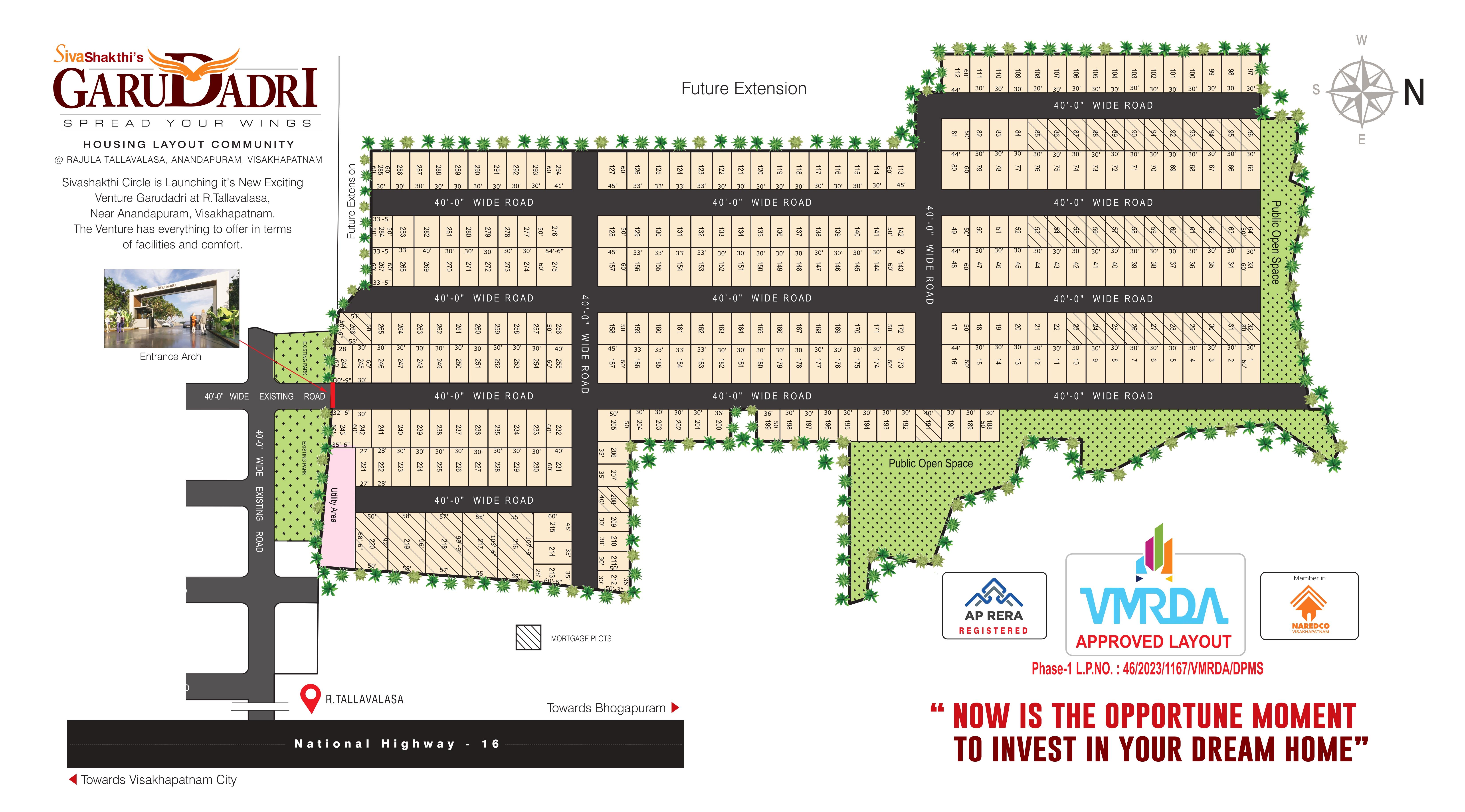 SIVASHAKTHI'S GARUDADRI ANANDAPURAM |Shivashakthi Highway City in Anandapuram, | SivaShakthi Townships Visakhapatnam