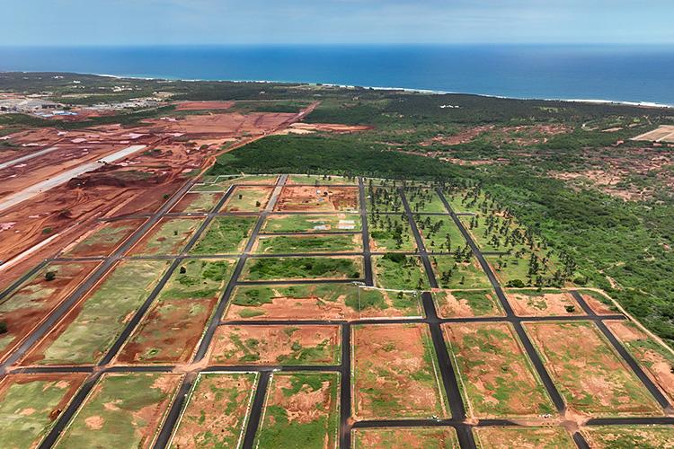 SUNRAY THE VALLY PLOTS FOR SALE, THE VALLEY PLOTS IN SEA VIEW BHOGAPURAM