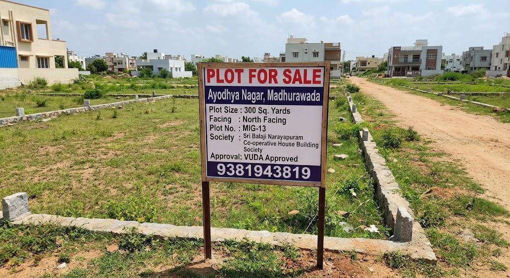 VUDA APPROVED PLOT FOR SALE – AYODHYA NAGAR, MADHURAWADA