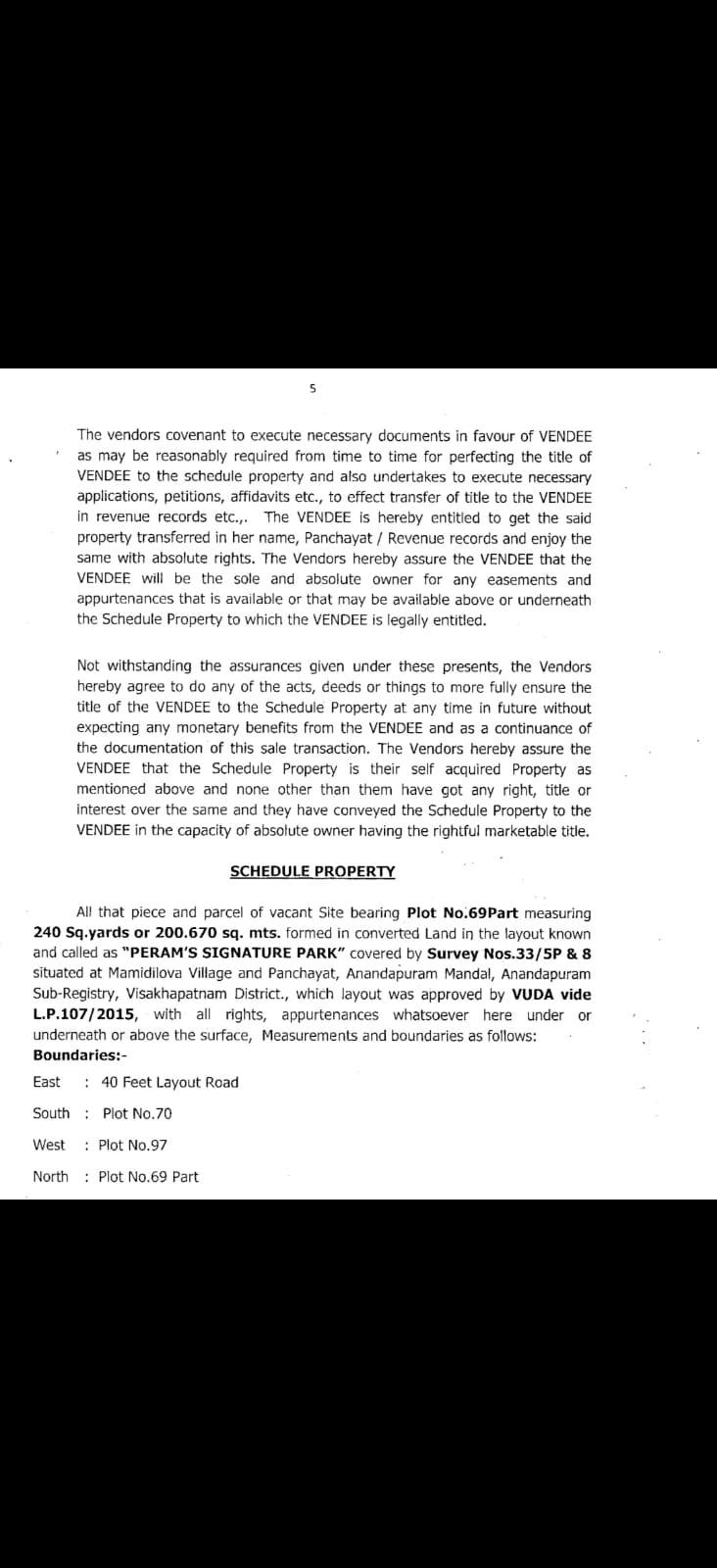 Plots in Gandigundam, GandigundamPlots for Sale,Vuda Plots in Gandigundam,